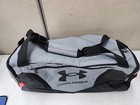 New Under Armour Ua Undeniable 5 0 Medium Duffle Bag Gym 1369223  Grey black