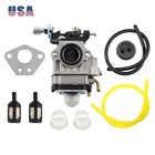 Carburetor For Thunderbay Y43z08 43cc Auger Powerhead With Fuel Line Filter Kit