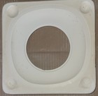 Holland Ceramic Slip Casting Mold  8 Inch Square Plate  H 76