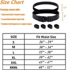 Duty Belt W hook Lining 2  Police Law Enforcement Duty Belts W  4 Belt Keepers