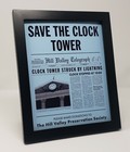 Back To The Future - Save The Clock Tower Flyer Photo Reproduction Prop 8x10 -b8