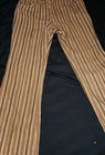 Vintage 60s 70s Levis Big E Bell Bottoms Flare Pants Disco Striped For Gals 