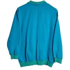 Vintage 90s Sweatshirt Womens Xl Blue Bright Streetwear Striped Retro Granny