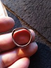 Superb  Medieval Templar Ring In Silver diameter Inside 20 Mm
