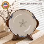 Bowl Stands For Display  6 5 Inch Plate Holder  Wooden Easel Frame Holder  Displ