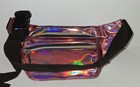 Metallic Holographic Fanny Pack Outdoor Sport Waist Pack For Running  Hiking