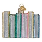 Old World Christmas Jane Austen Books  32857  Glass Ornament W owc Box