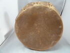 Rare Native American Indian Drum - Painted Hide Tops   Sides -great 