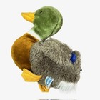 Vintage Dakin Mallard Duck Plush Stuffed Animal Toy 1982 Green Brown Yellow