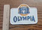 Vintage Olympia Beer Large Back Patch -embroidered Logo - Free Shipping