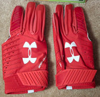 Under Armour Spotlight Ncaa Texas Tech Red Raiders Receiver Football Gloves Lg