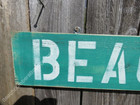 38 Inch Beach House Wood Hand Painted Sign Nautical Seafood  xws456 