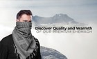 Shemagh Military Army Cotton Heavyweight Arab Tactical Desert Keffiyeh Scarf Bro