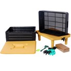 5-tray Garden Worm Compost Bin 65l Worm Composting Bin For Recycling Food Waste