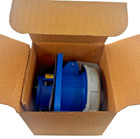 430r9w  Hubbell  Watertight Receptacle Pin   Sleeve Iec 309 Configuration  3 Pol