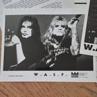 W a s p  Castle Records Press Kit W  Publicity Photos  Bio   1997 Tour Dates