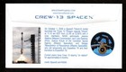 Spacex Crew-13 Launch - Houston - Crew Members Cachet - Spacestamps1