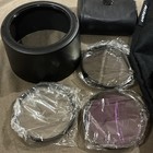 Nikon Dslr Camera Lens Nikkor 55-300mm Vr Zoom Lens Hood Filter Kit Cpl Uv Case 