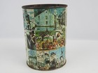Vintage Humble Oil Metal Can For Jigsaw Puzzle Great American Moments No Lid