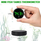 3pcs Aquarium Digital Thermometer Led Fish Tank Temperature Gauge Touch Screen