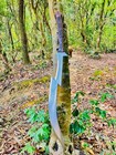 Custom Handmade Carbon Steel Blade Tactical Khopesh Sword  Hunting Sword Camping