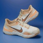 Nike Alpha Huarache Elite 3 Turf Softball Shoes Trainers Women 8 39 White Dragon