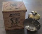 Nos Rare Vintage Autolite Carbide Lamp Lantern W  Box Universal Lamp Co Read