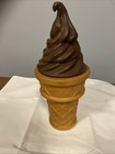 Vtg Safe T Cup 11    Chocolate  Ice Cream Cone  Blow Mold