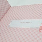 Lil  Peach My Record Book First 5 Years Memory Book  Baby Girl Keepsake For New