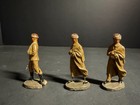 Vintage Pre-war Elastolin German Wounded Soldiers Lot 3 Figures 54mm Wwii Lot 21