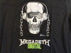 Megadeth Digital Exclusive Shirt Official New Dave Mustaine Cyber Army Rare