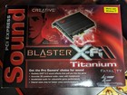 Creative Sound Blaster X-fi Titanium Fatality Audio Card Pcie Sb0880