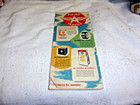 Flying A Road Map Gas   Oil Service Station Advertising  Washington D C Area