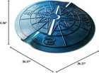 Polyurethane Mat Stamp   compass Big    39 37     1000 Mm Decorative Concrete