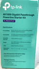 Tp-link Tl-pa7017p Kit Av1000 Gigabit Ethernet Passthrough Powerline Starter Kit