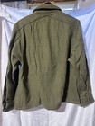 Vtg Korean Era Og-108 Us Army Field Jacket Shirt 85  Wool Olive Green Large 1953