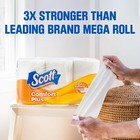 Scott Comfortplus Toilet Paper  12 Double Rolls  231 Sheets Per Roll  1-ply