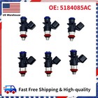 New Oem Original Mopar Fuel Injectors Wrangler Challenger 3 6l 6 Pcs 5184085ac