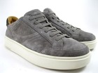Allen Edmonds  oliver   Men s Slipon Stretch Lace Sneakers 9 Eee Grey Suede 632n