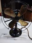 Antique Ge Oscillating Fan From The 1920s Good Working Condition