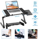 360   Adjustable Laptop Table Stand Lap Sofa Bed Tray Heavy Duty Pc Notebook Desk