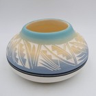 Southwestern Native American Signed R Laner Ute Bowl Handmade Art Pottery Vtg