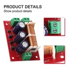 Compatible With 2 16ohm Speakers 400w 2 Way Audio Bass Speaker Crossover