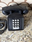 Vintage Cortelco Black Push Button Desk Phone Telephone 