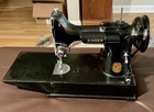 Antique Singer Featherweight Portable Sewing Machine