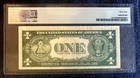 1935f  1 Silver Certificate Star Note Pmg 64 Choice Unc Fr 1615   86346552f