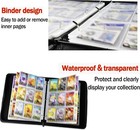 Card Binder For Pokemon Cards Holder Fits 900 Cards W  50 Removable Sleeves
