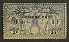 Travelstamps  French New Hebrides Stamps Scott  j2 - 2d Used Og Handstamped 
