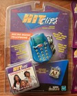 Hitclips Micro Music Telephone Player   Two Micro Music Clip Discs Vtg Nip Lot