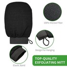 Moroccan Hammam Exfoliating Shower Scrubber Glove Dead Skin Remover Body Scrub M